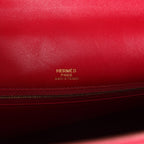 Hermes Ghillies Kelly Retourne 35 Rubis Tadelakt Permabrass Hardware