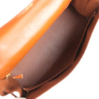 Hermes Ghillies Kelly Retourne 35 Fauve Tadelakt Permabrass Hardware