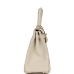 Hermes Kelly Retourne 28 Craie Togo Gold Hardware