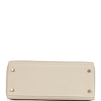 Hermes Kelly Retourne 28 Craie Togo Gold Hardware