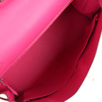 Hermes Kelly Retourne 32 Rose Tyrien Chevre Palladium Hardware