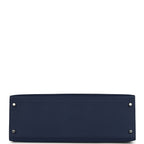 Hermes Kelly Sellier 35 Bleu Saphir Epsom Palladium Hardware