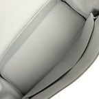Hermes Kelly Retourne 32 Bleu Pale Clemence Palladium Hardware