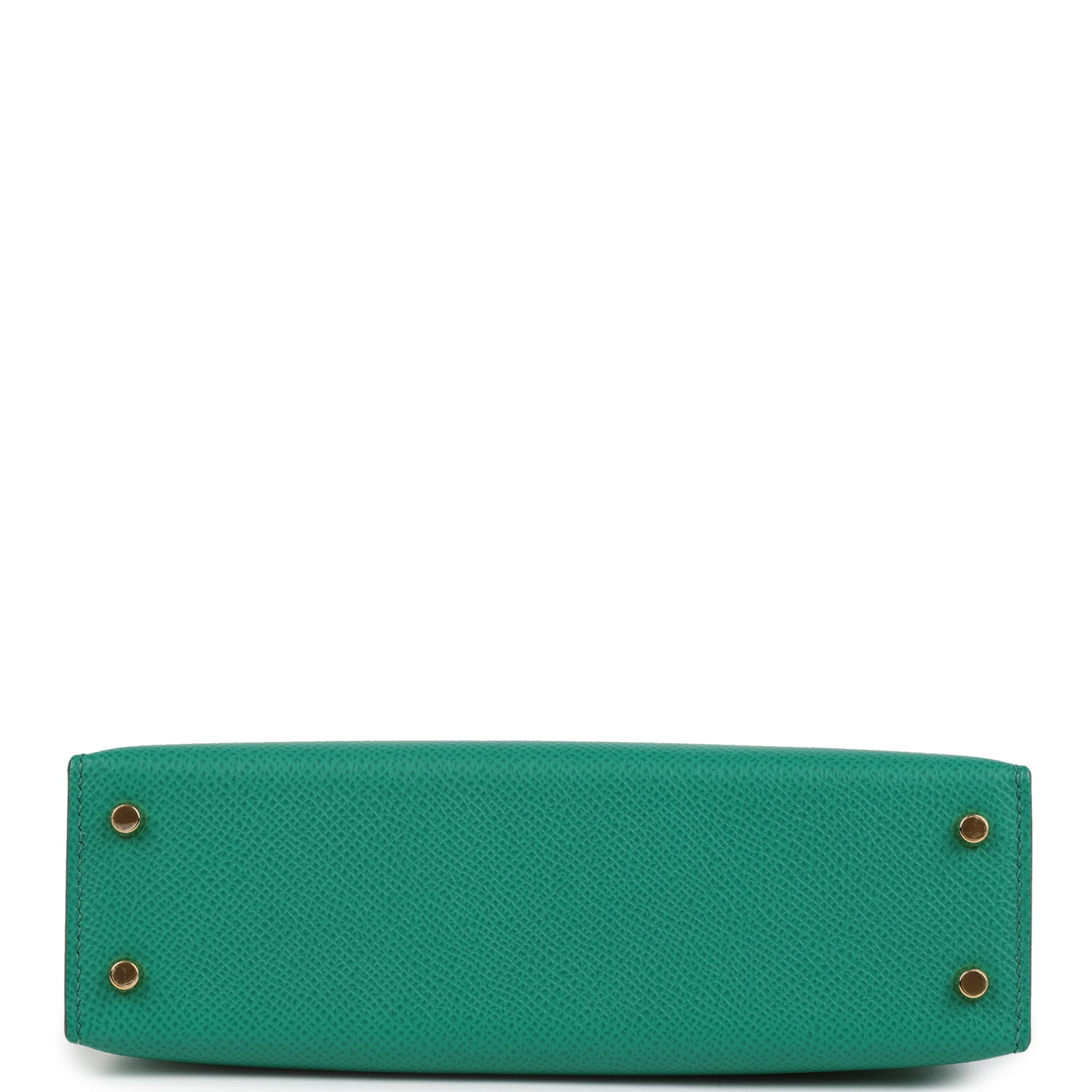 Hermes Kelly Sellier 20 Vert Jade Epsom Gold Hardware