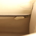 Vintage Hermes Kelly Sellier 28 Parchemin Box Gold Hardware