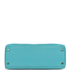 Hermes Kelly Retourne 35 Turquoise Togo Gold Hardware