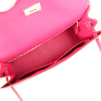 Hermes Candy Kelly Sellier 32 Rose Tyrien Epsom Palladium Hardware