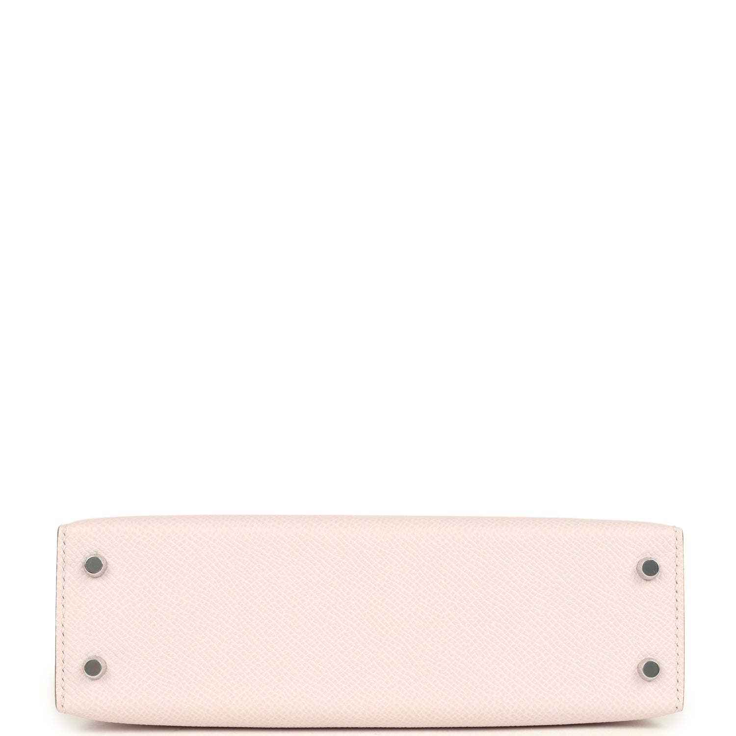 Hermes Special Order (HSS) Kelly Sellier 20 Mauve Pale and Craie Epsom Palladium Hardware
