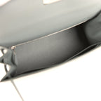 Hermes Kelly Sellier 28 Vert Amande Epsom Palladium Hardware