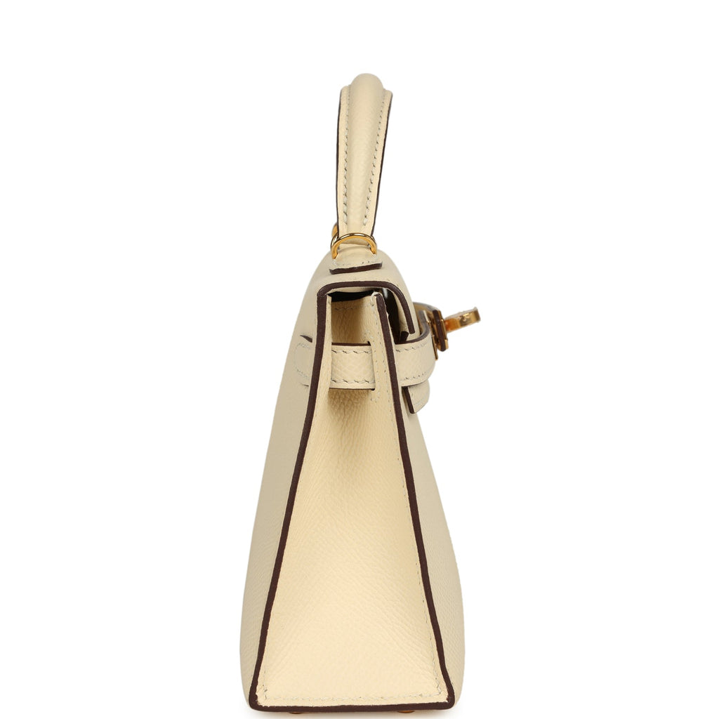Hermes Kelly Sellier 20 Nata Epsom Gold Hardware