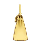 Hermes Kelly Sellier 28 Jaune Poussin Epsom Gold Hardware