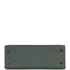 Hermes Kelly Sellier 25 Bleu Orage Epsom Gold Hardware