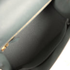 Hermes Kelly Sellier 25 Bleu Orage Epsom Gold Hardware