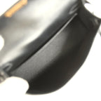 Hermes Kelly Sellier 20 Black Matte Alligator Gold Hardware