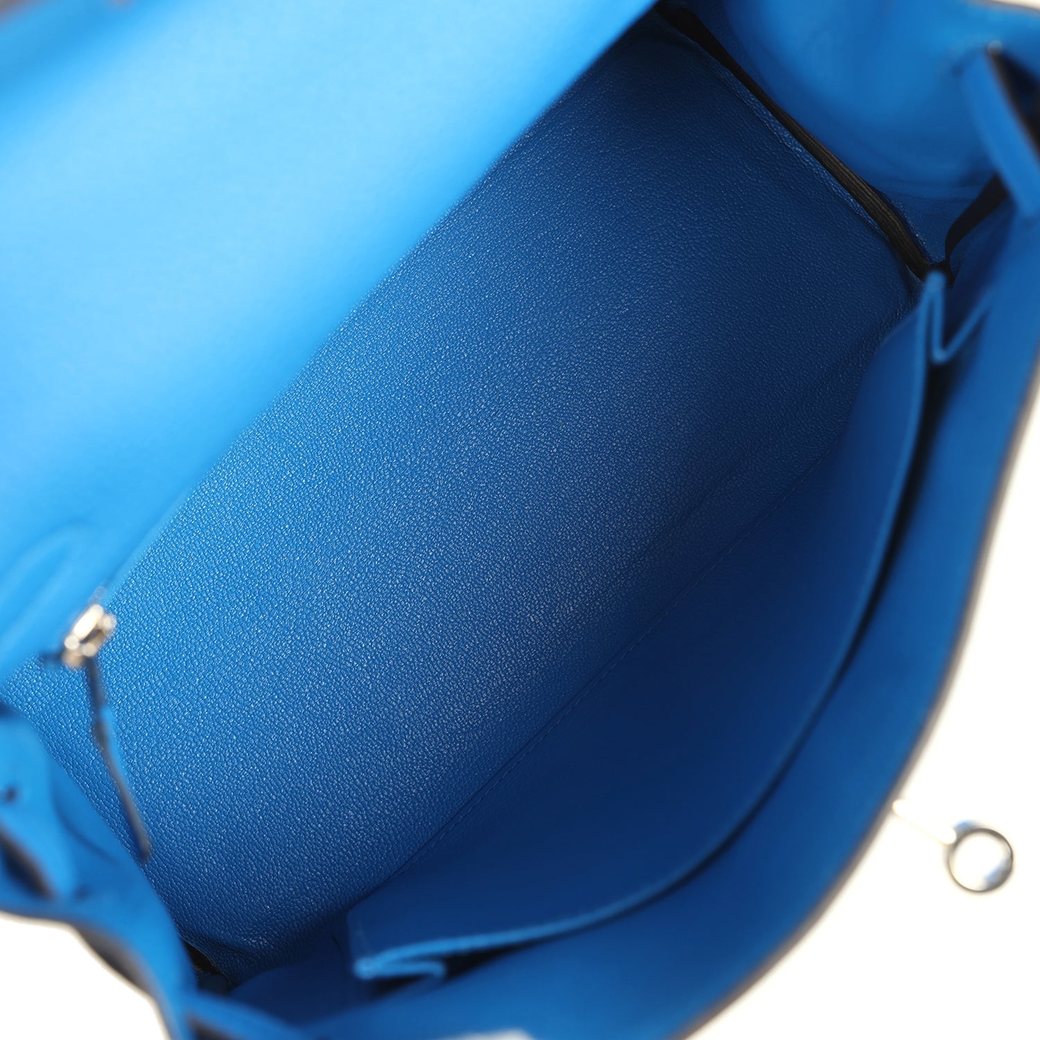 Hermes Kelly Retourne 25 Bleu France Togo Palladium Hardware