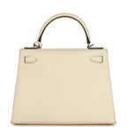 Hermes Kelly Sellier 28 Nata Epsom Palladium Hardware