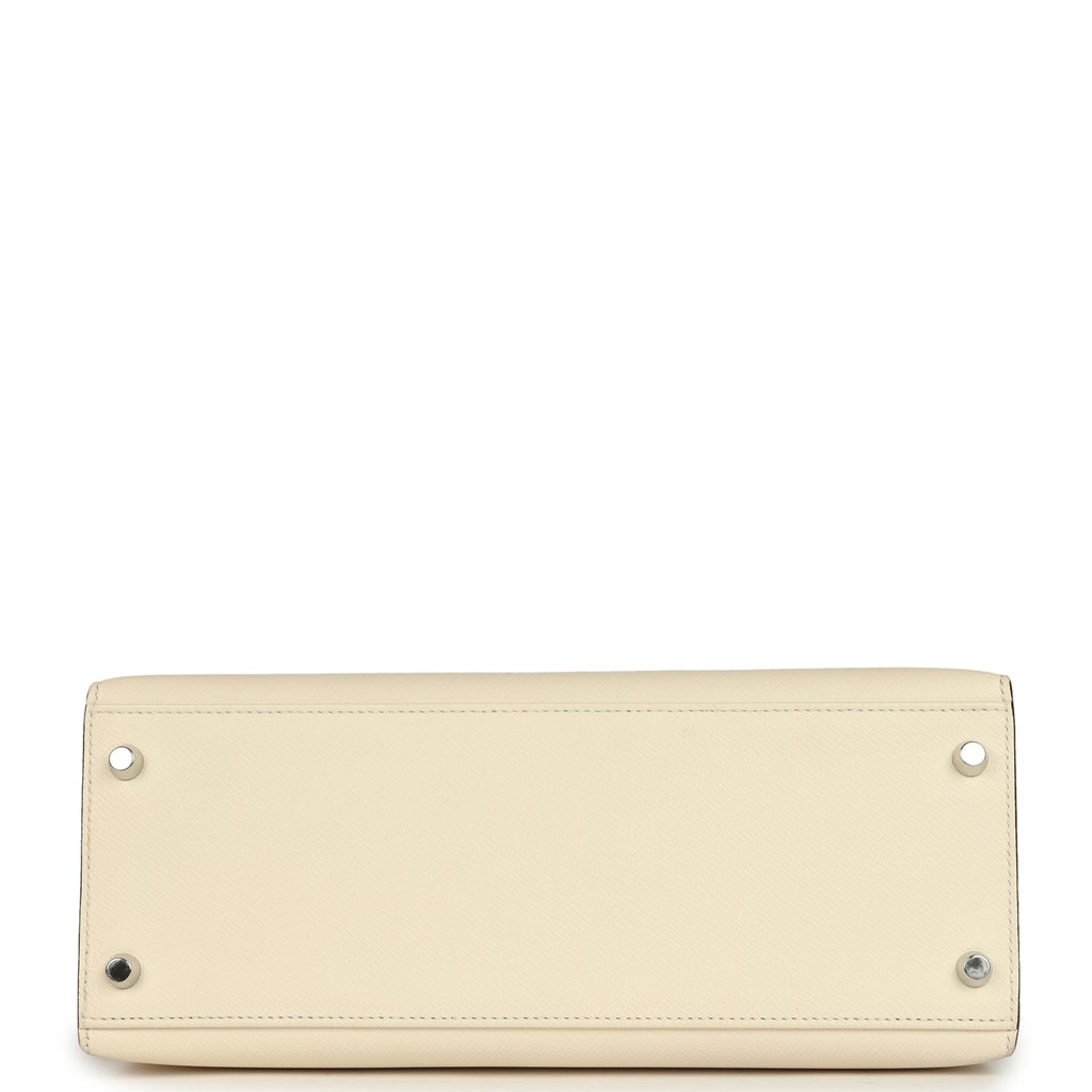 Hermes Kelly Sellier 28 Nata Epsom Palladium Hardware