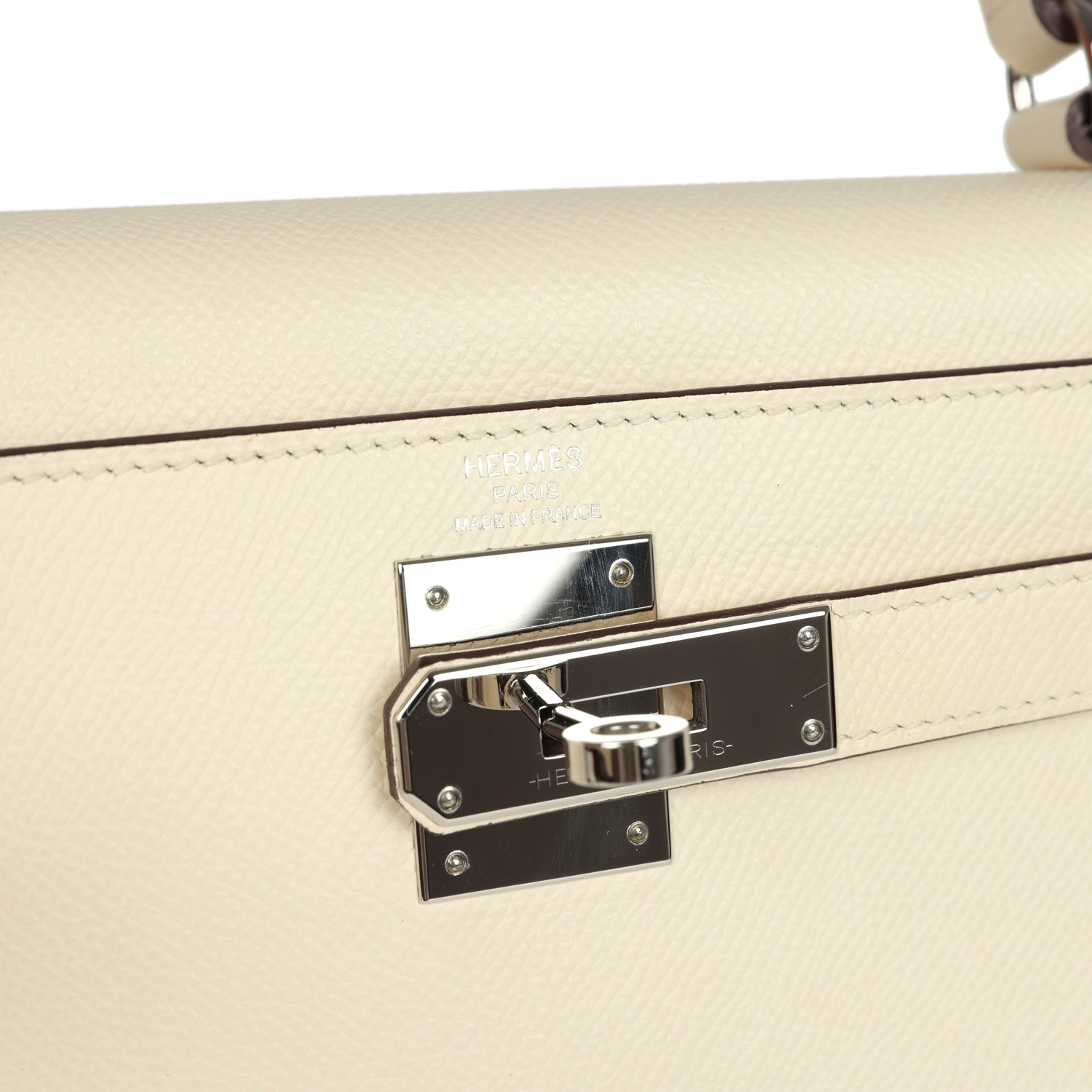 Hermes Kelly Sellier 28 Nata Epsom Palladium Hardware