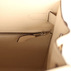 Hermes Kelly Sellier 28 Nata Epsom Palladium Hardware