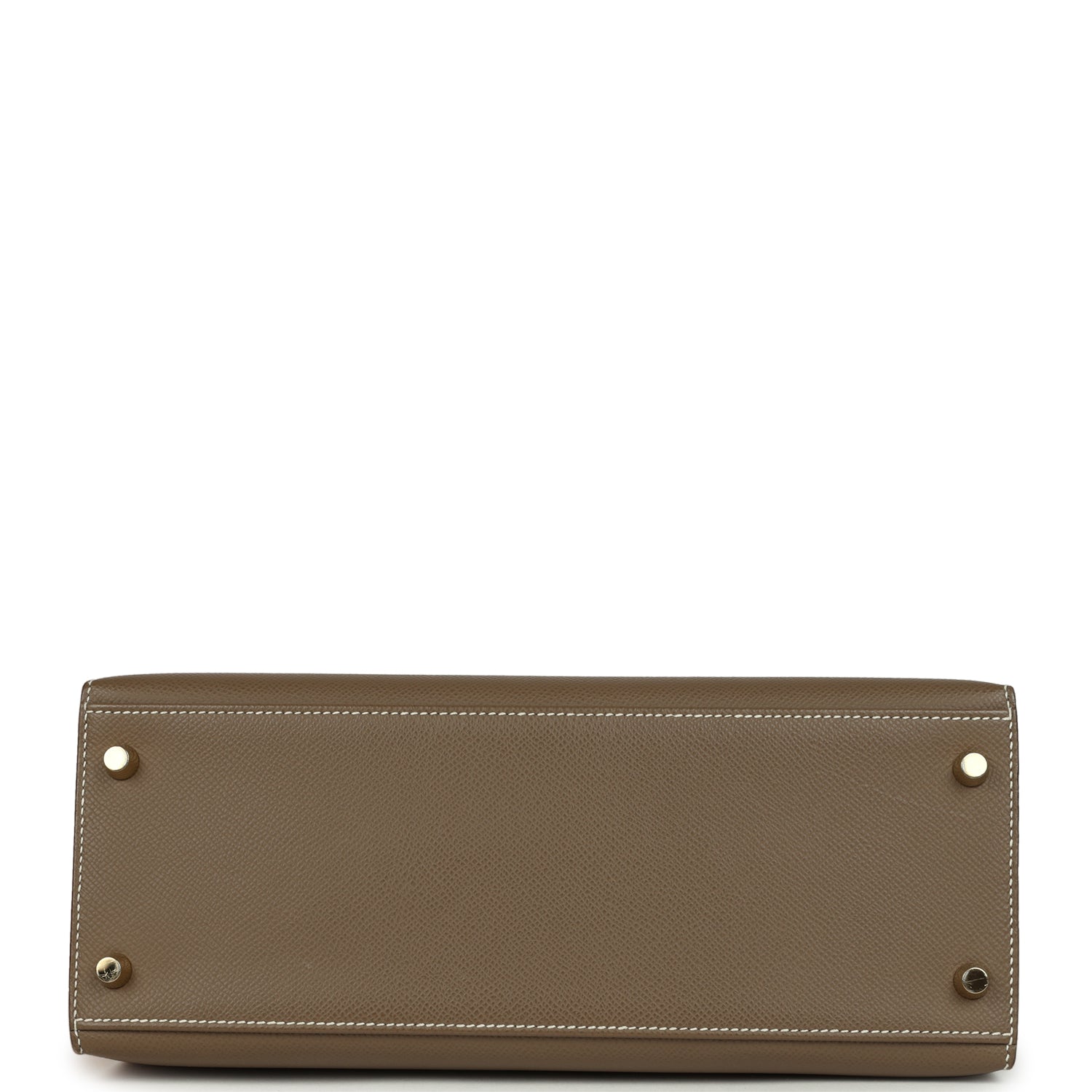 Hermes Kelly Sellier 28 Etoupe Epsom Gold Hardware