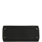 Hermes Kelly Retourne 25 Black Cheri Palladium Hardware