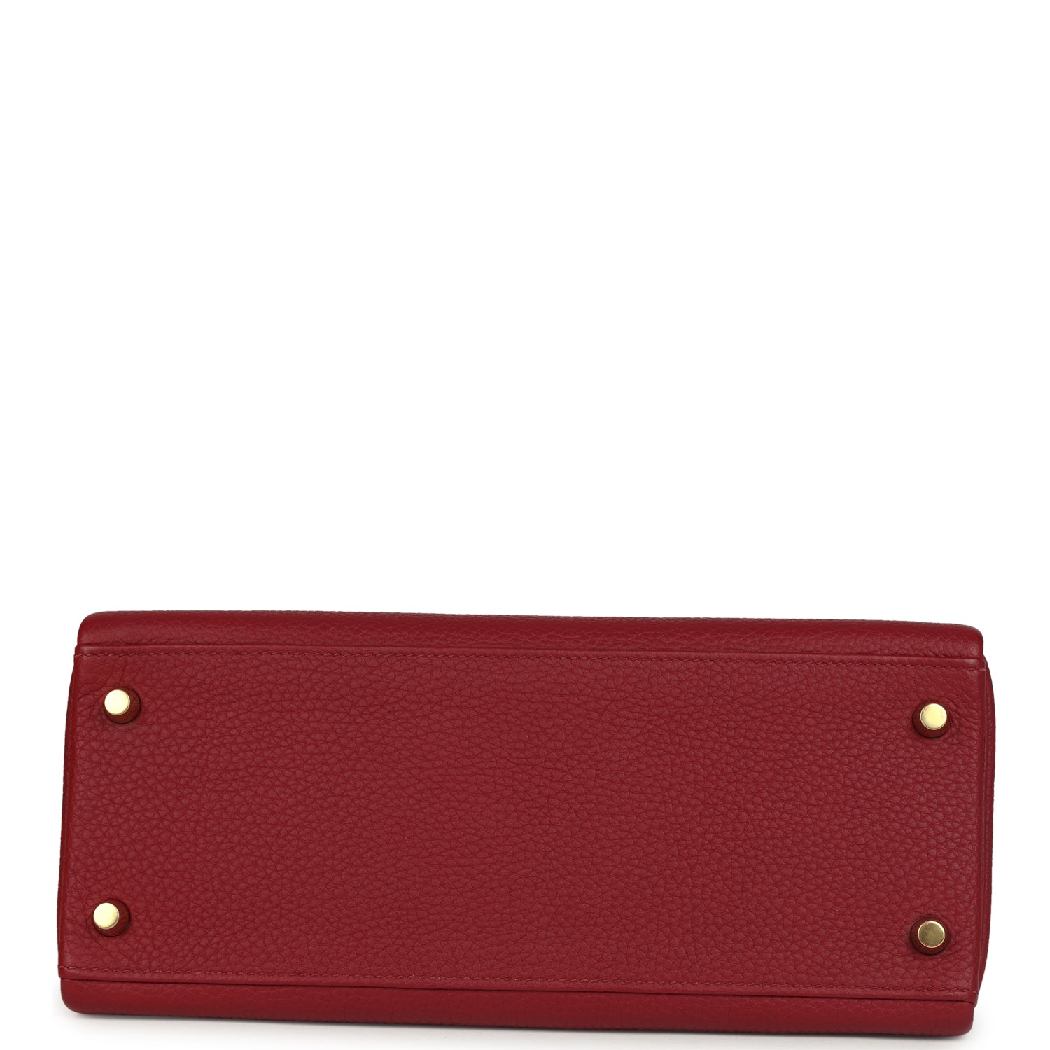 Hermes Kelly Retourne 28 Rouge Grenat Togo Gold Hardware