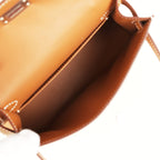 Hermes Kelly Sellier 20 Gold Epsom Palladium Hardware