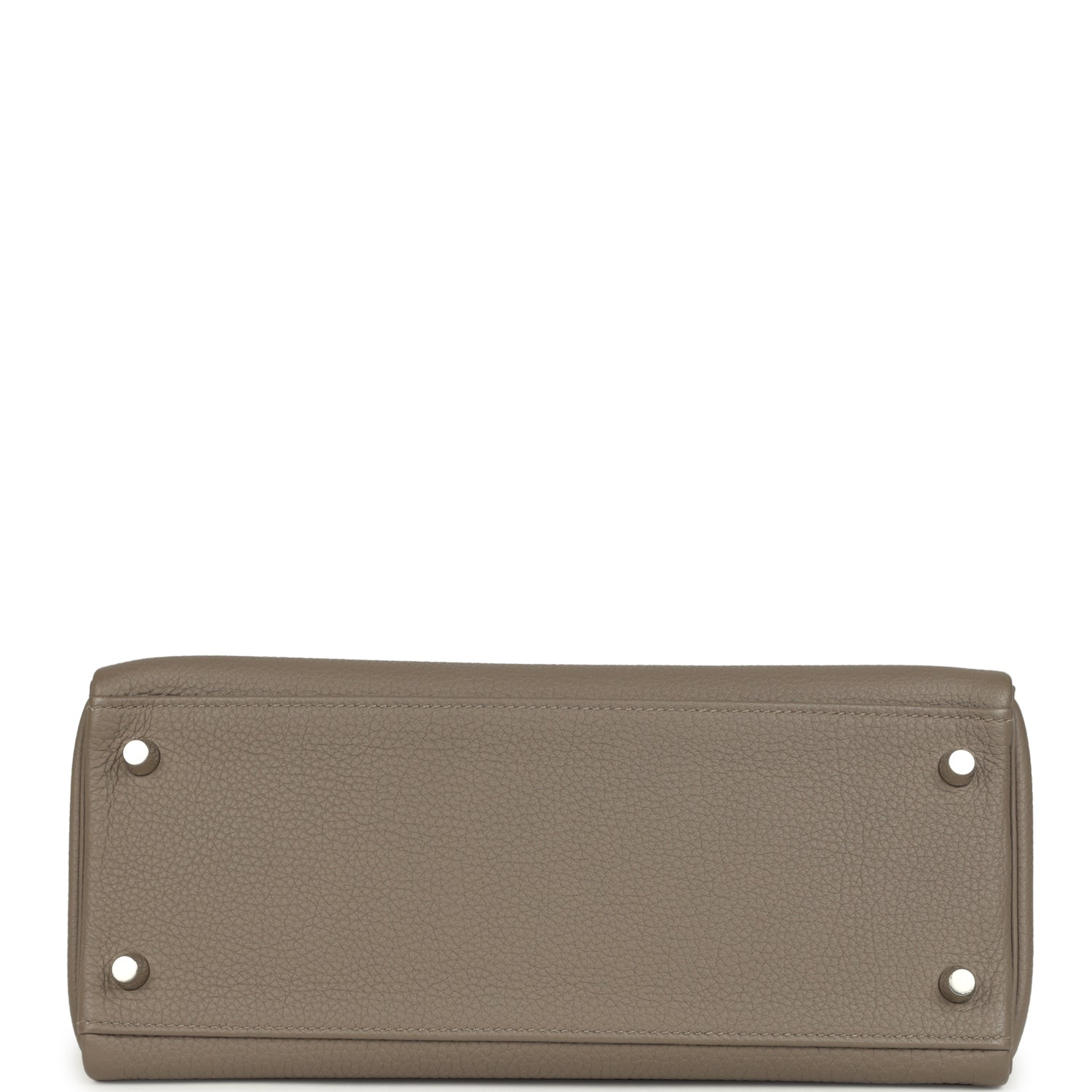 Hermes Kelly Retourne 28 Gris Asphalt Togo Palladium Hardware