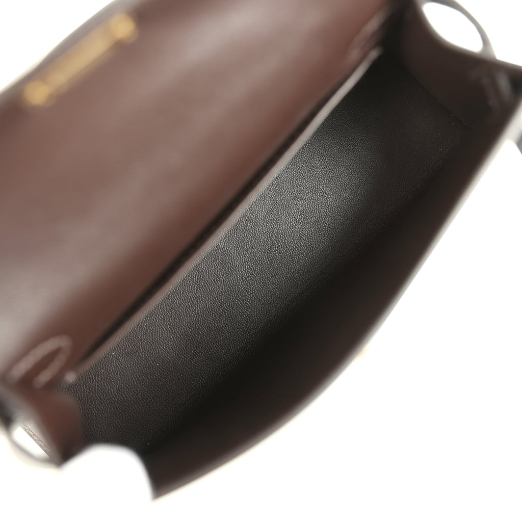 Hermes Kelly Sellier 20 Bai-Brun Madame Permabrass Hardware