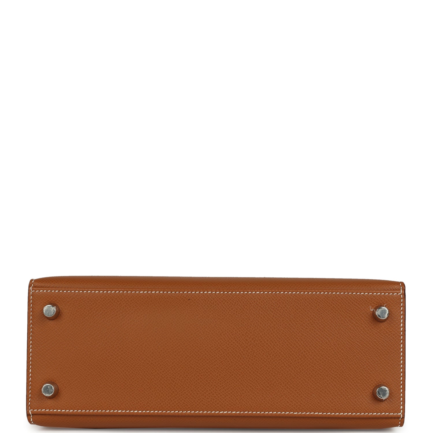 Hermes Kelly Sellier 25 Gold Epsom Palladium Hardware