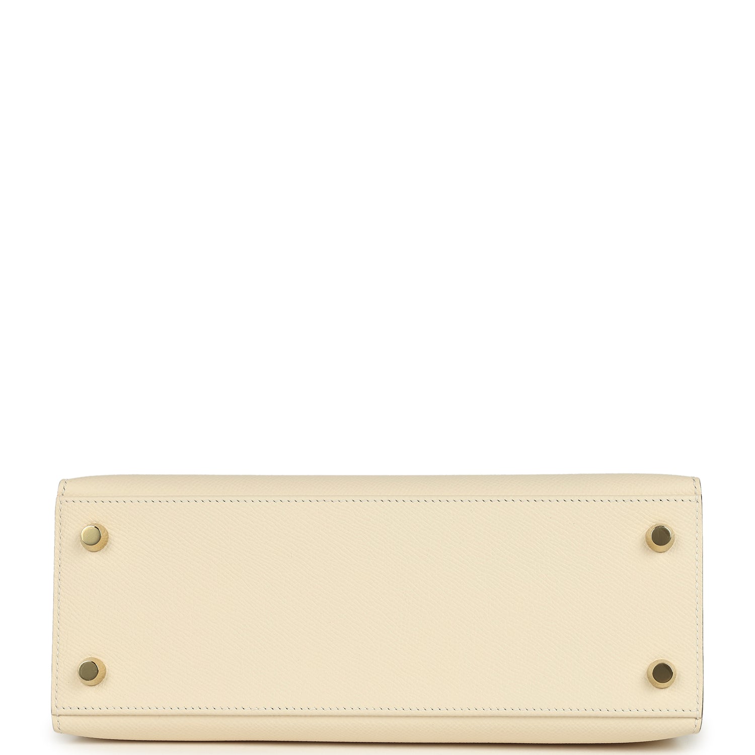Hermes Kelly Sellier 25 Nata Epsom Gold Hardware
