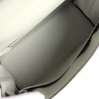 Hermes Kelly Retourne 28 Gris Neve Clemence Palladium Hardware