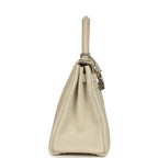Hermes Special Order (HSS) Kelly Retourne 28 Beton Verso Togo Brushed Palladium Hardware