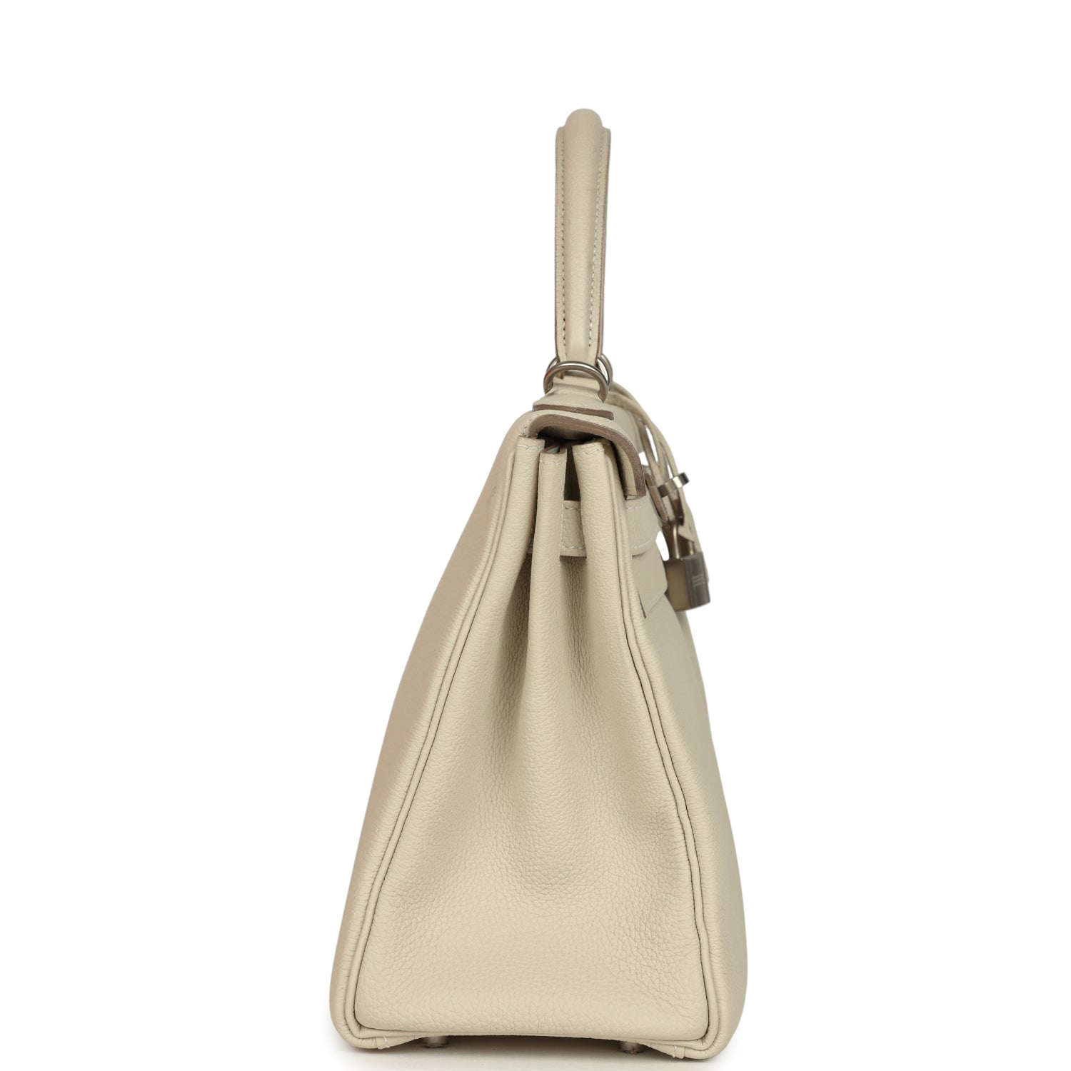 Hermes Special Order (HSS) Kelly Retourne 28 Beton Verso Togo Brushed Palladium Hardware