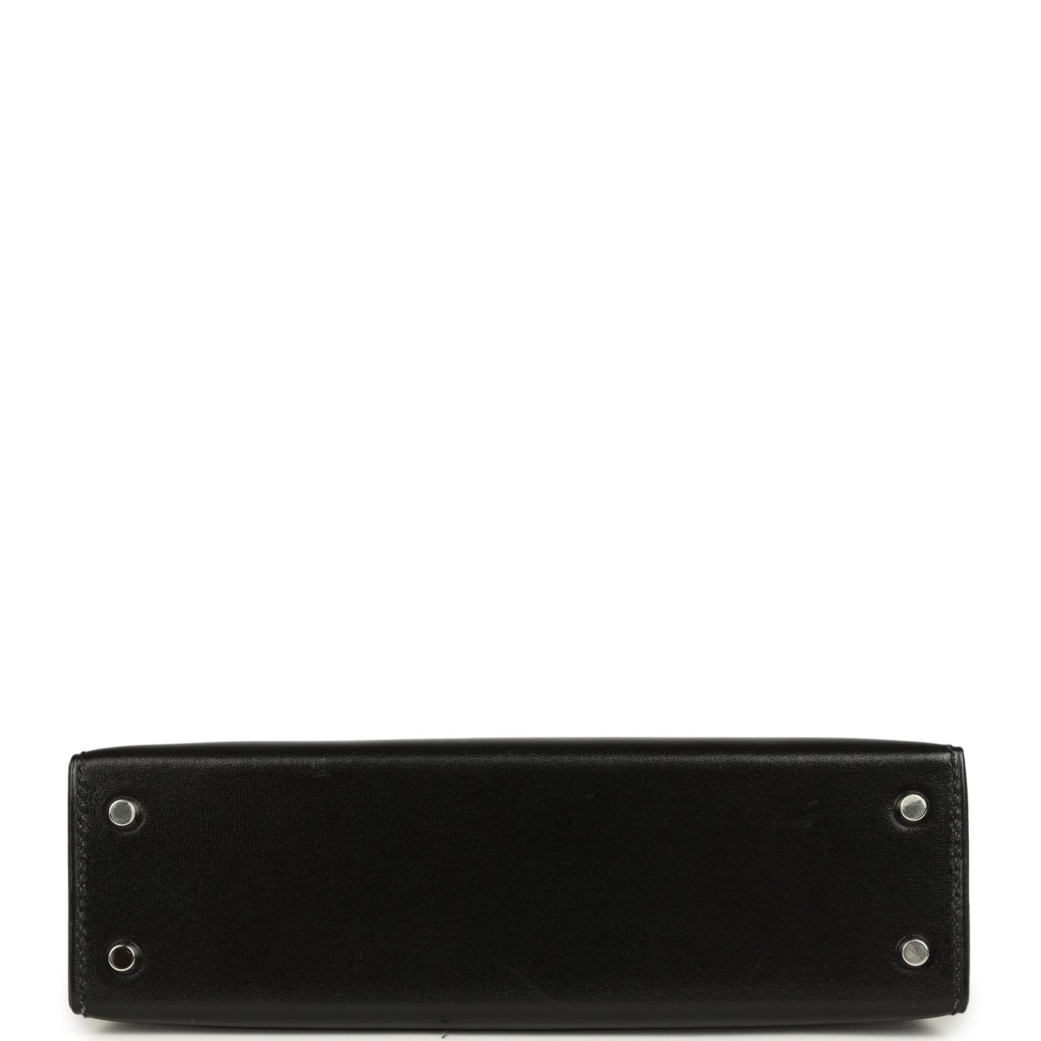 Hermes Kelly Sellier 20 Black Box Palladium Hardware