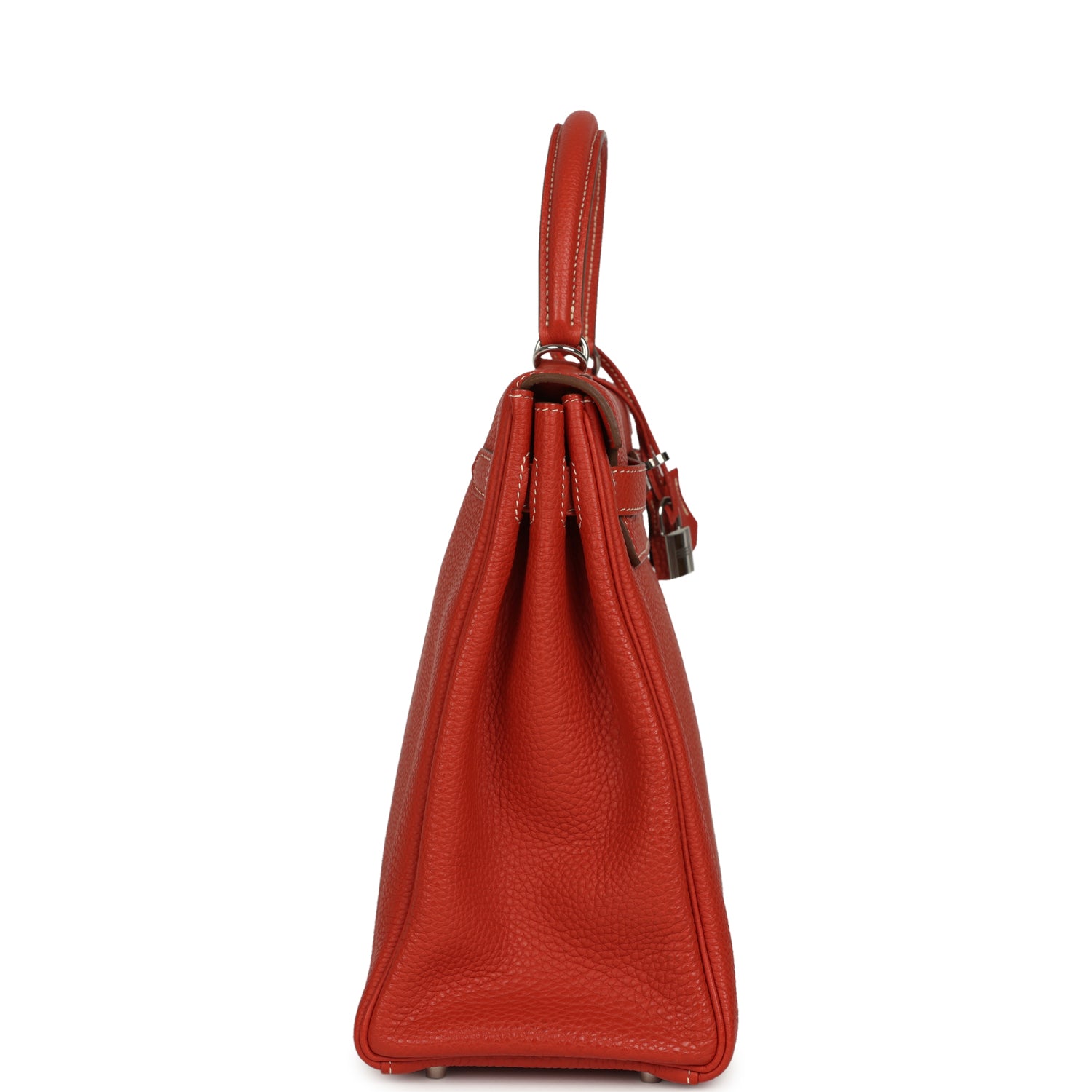 Hermes Retourne Kelly 35 Sanguine Clemence Palladium Hardware