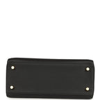 Hermes Kelly Retourne 25 Black Togo Gold Hardware