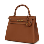 Hermes Kelly Retourne 28 Gold Togo Gold Hardware