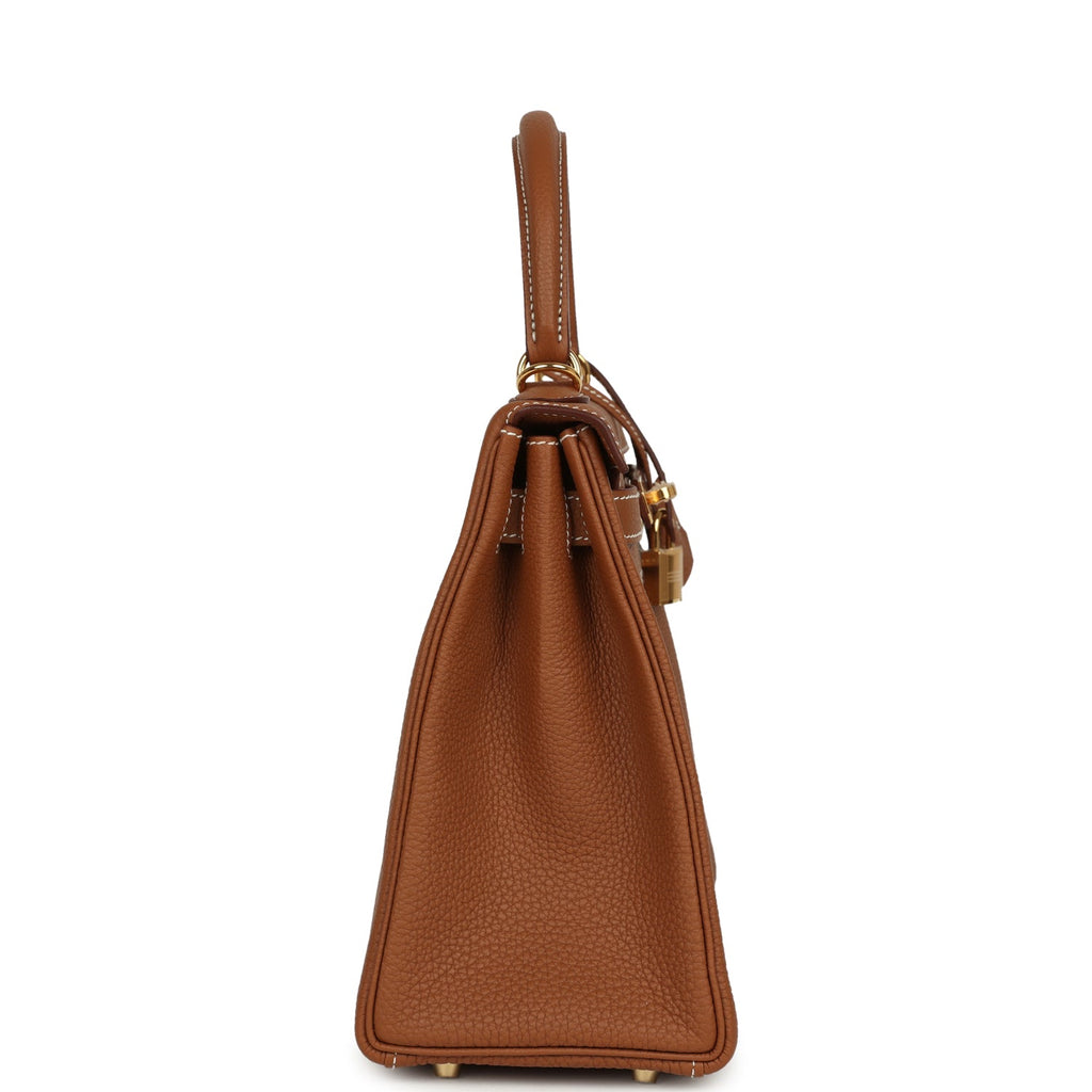 Hermes Kelly Retourne 28 Gold Togo Gold Hardware