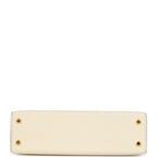 Hermes Special Order (HSS) Kelly Sellier 20 Nata Verso Chevre Mysore Gold Hardware