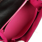 Hermes Special Order (HSS) Kelly Sellier 25 Black Verso Chevre Mysore Brushed Palladium Hardware