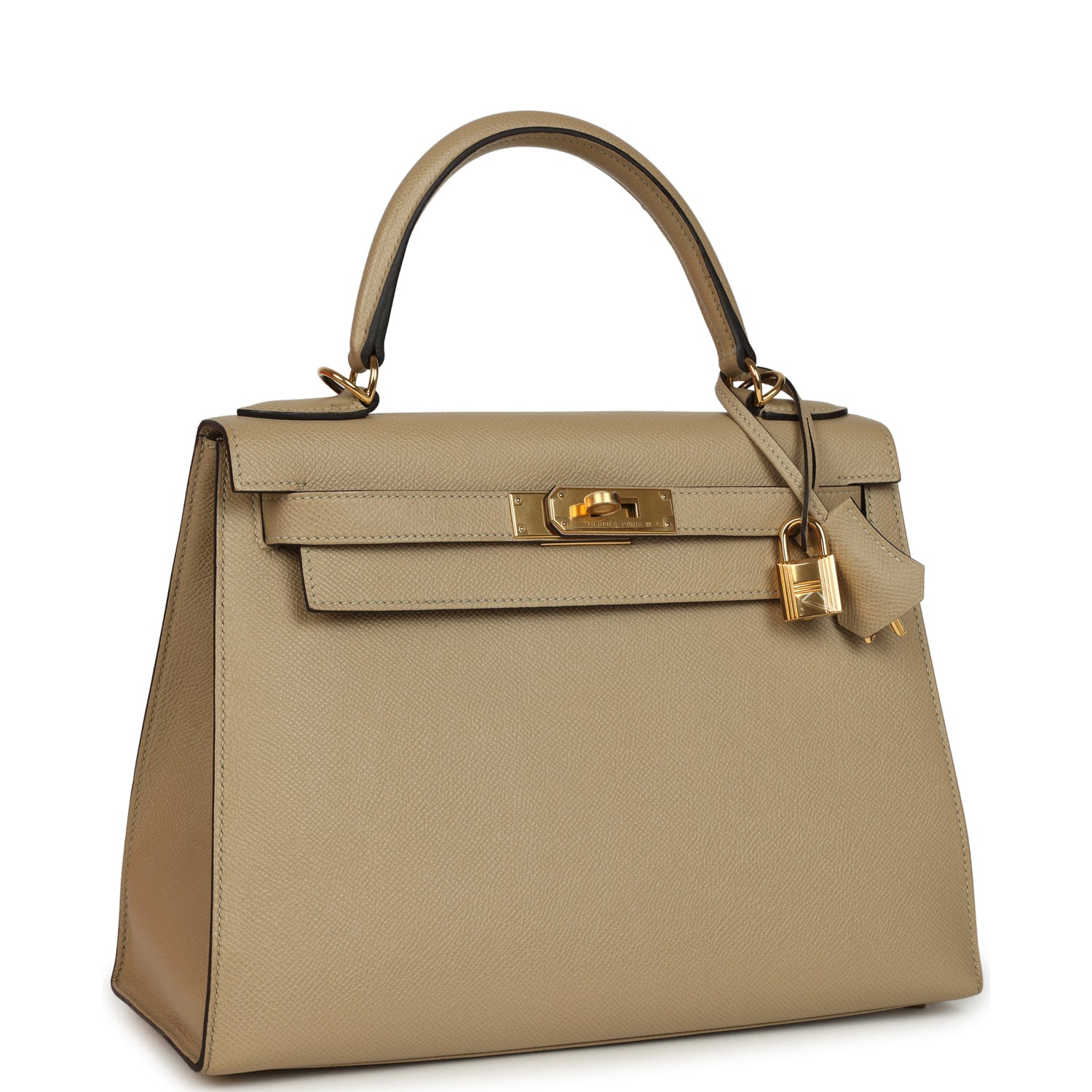 Hermes Kelly Sellier 28 Trench Epsom Gold Hardware