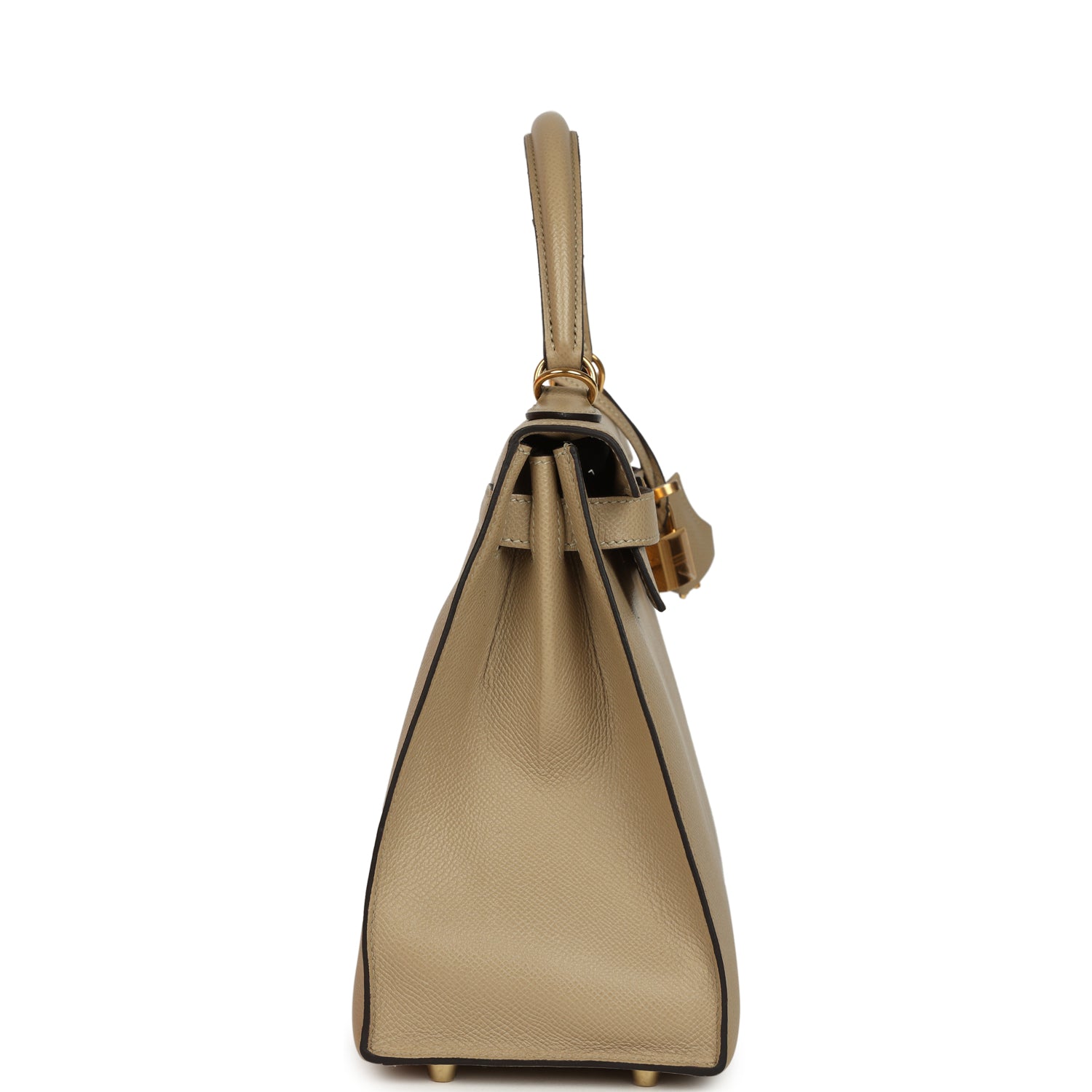 Hermes Kelly Sellier 28 Trench Epsom Gold Hardware