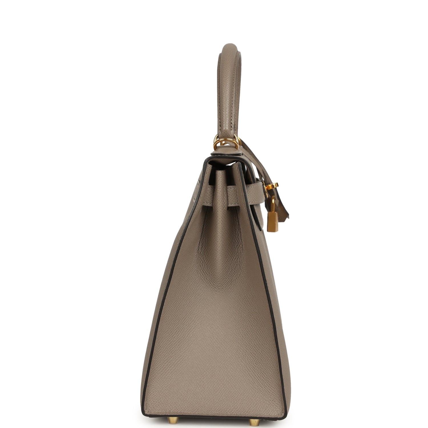 Hermes Kelly Sellier 28 Gris Asphalt Epsom Gold Hardware