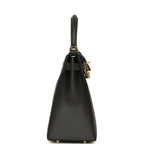 Hermes Kelly Sellier 28 Graphite Madame Gold Hardware