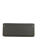 Hermes Kelly Sellier 28 Graphite Madame Gold Hardware