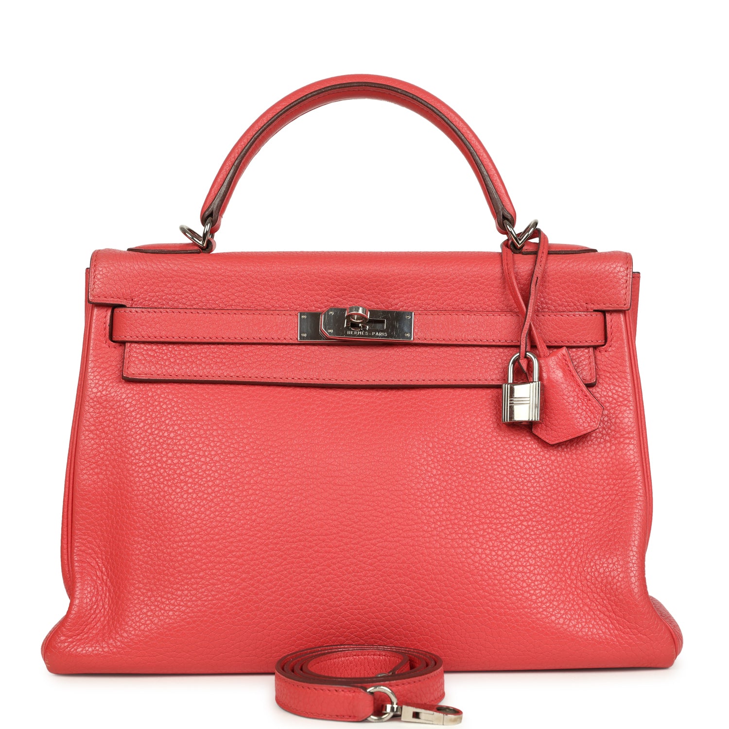 Hermes Kelly Retourne 32 Bougainvillea Clemence Gold Hardware