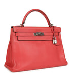 Hermes Kelly Retourne 32 Bougainvillea Clemence Gold Hardware