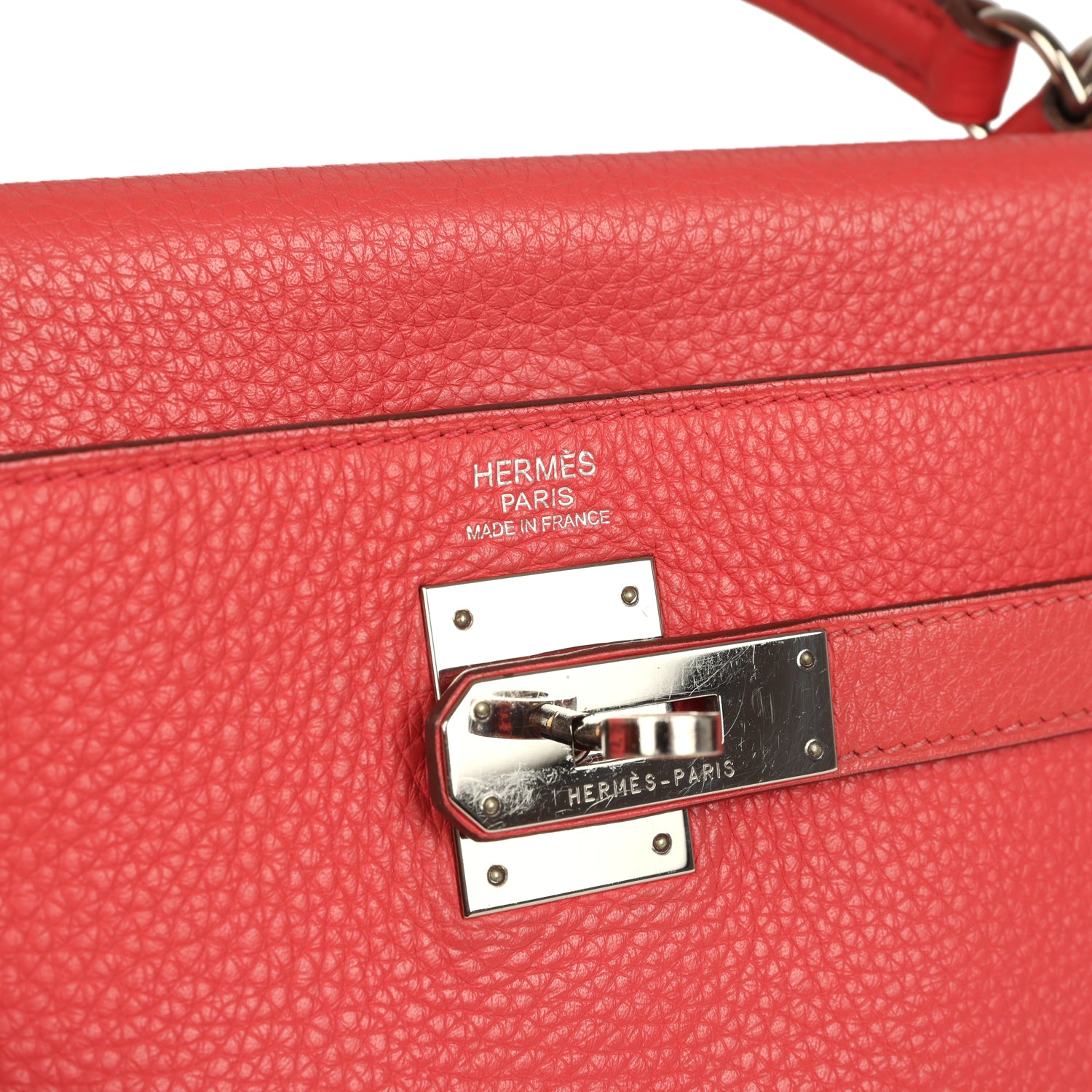 Hermes Kelly Retourne 32 Bougainvillea Clemence Gold Hardware