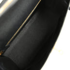 Hermes Kelly Sellier 28 Black Epsom Gold Hardware